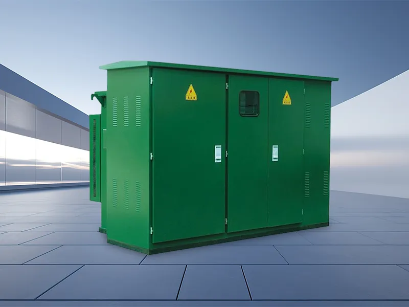 Subestación transformadora tipo caja